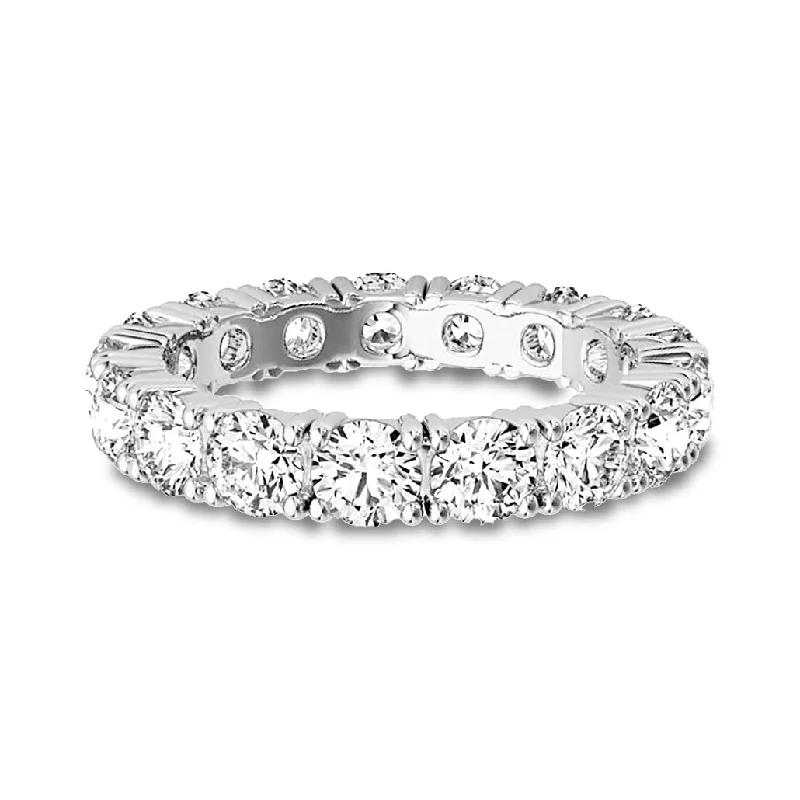 Unique Men's Ring-3.0 Carat Round Diamond Eternity Ring