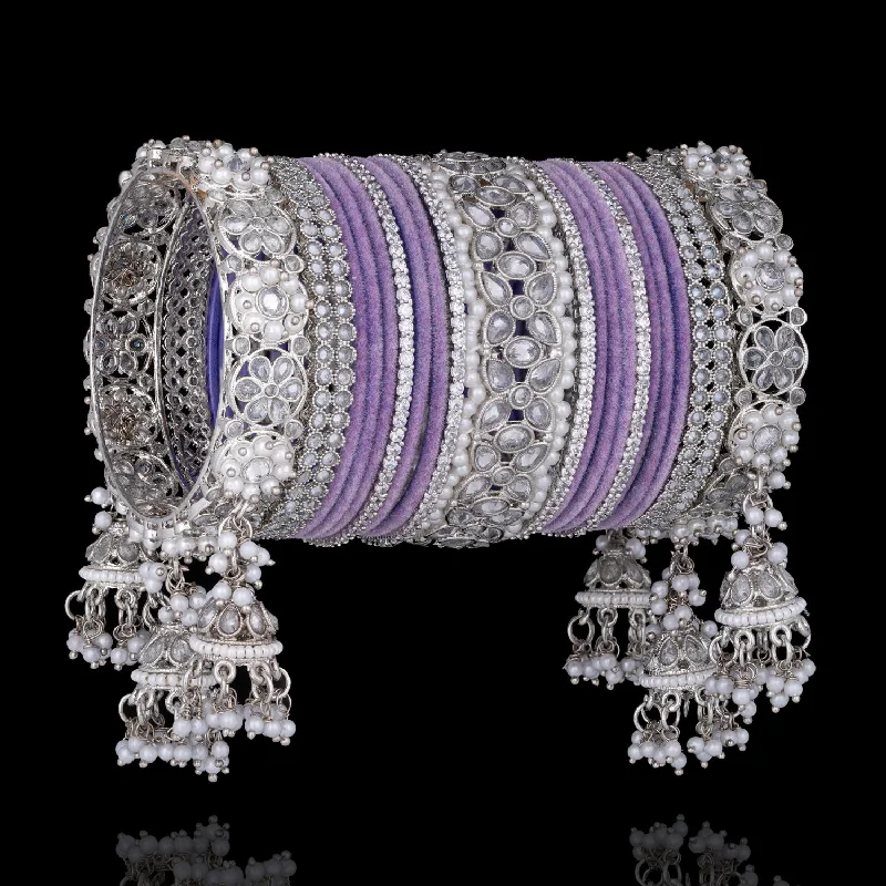 Party Wear Gold Bangles-Karishma Bangles