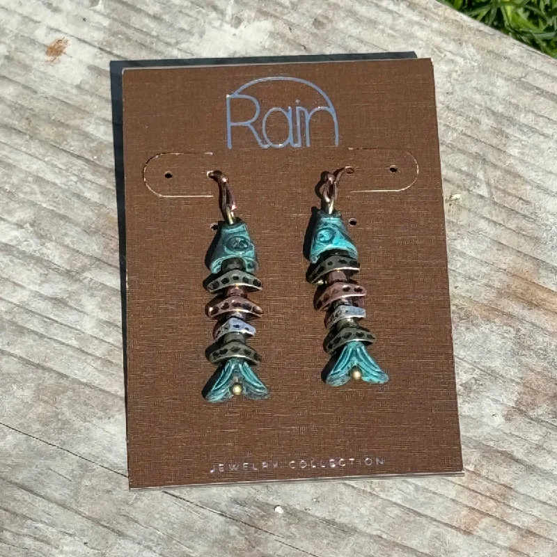 Custom Gemstone Earrings-Earrings from Rain