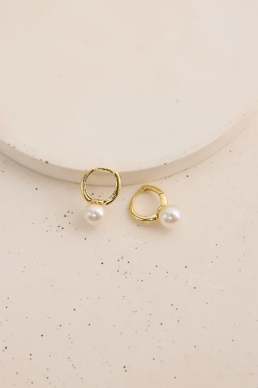 Small Stud Earrings-Amir Earrings Gold