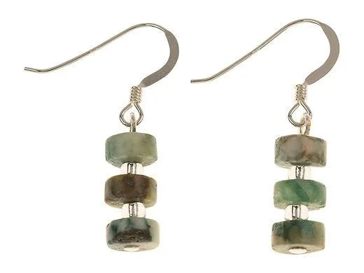 Antique Gold Earrings-Carrie Elspeth Botanicals Drop Earrings