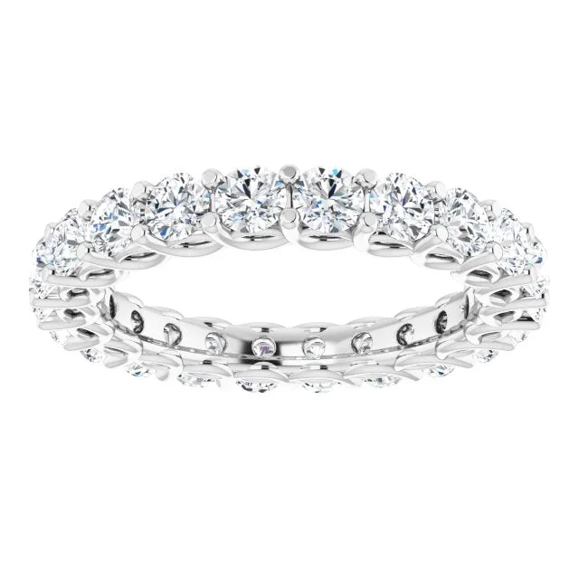 Custom Name Ring-2.20 ct. Round Diamond Eternity Band