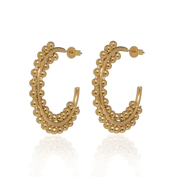 Fashionable Ear Cuffs-Bubblicious Hoops